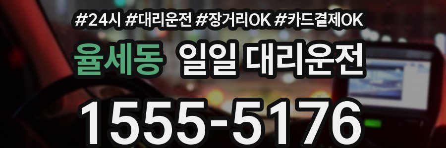 율세동 일일 대리운전