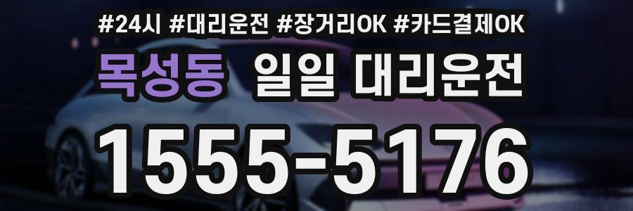 목성동 일일 대리운전