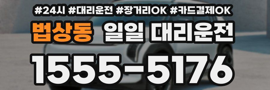 법상동 일일 대리운전