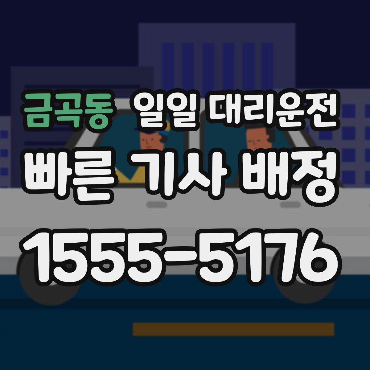 금곡동 일일 대리운전