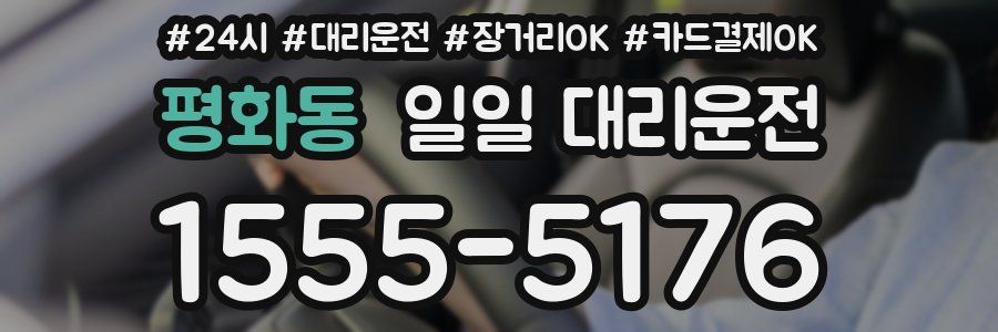 평화동 일일 대리운전