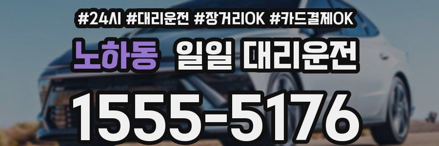 노하동 일일 대리운전