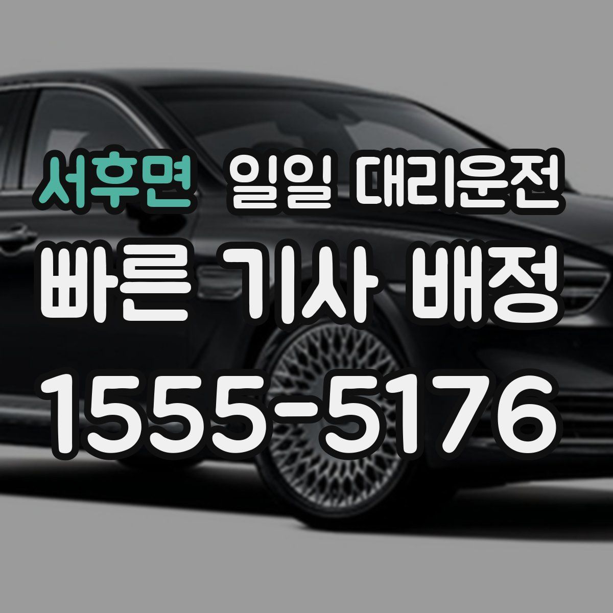 서후면 일일 대리운전