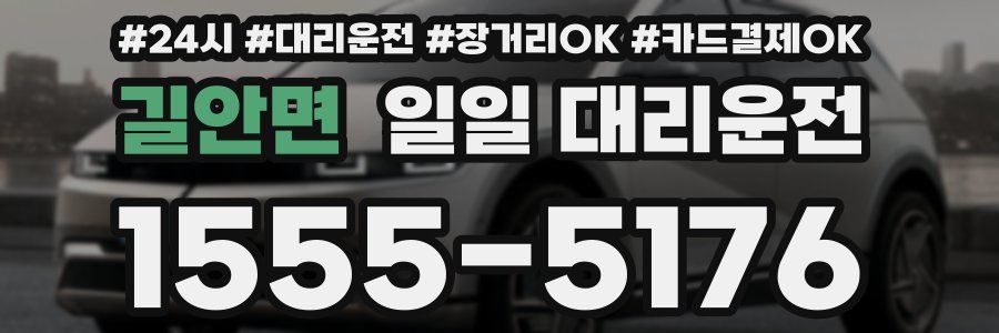 길안면 일일 대리운전