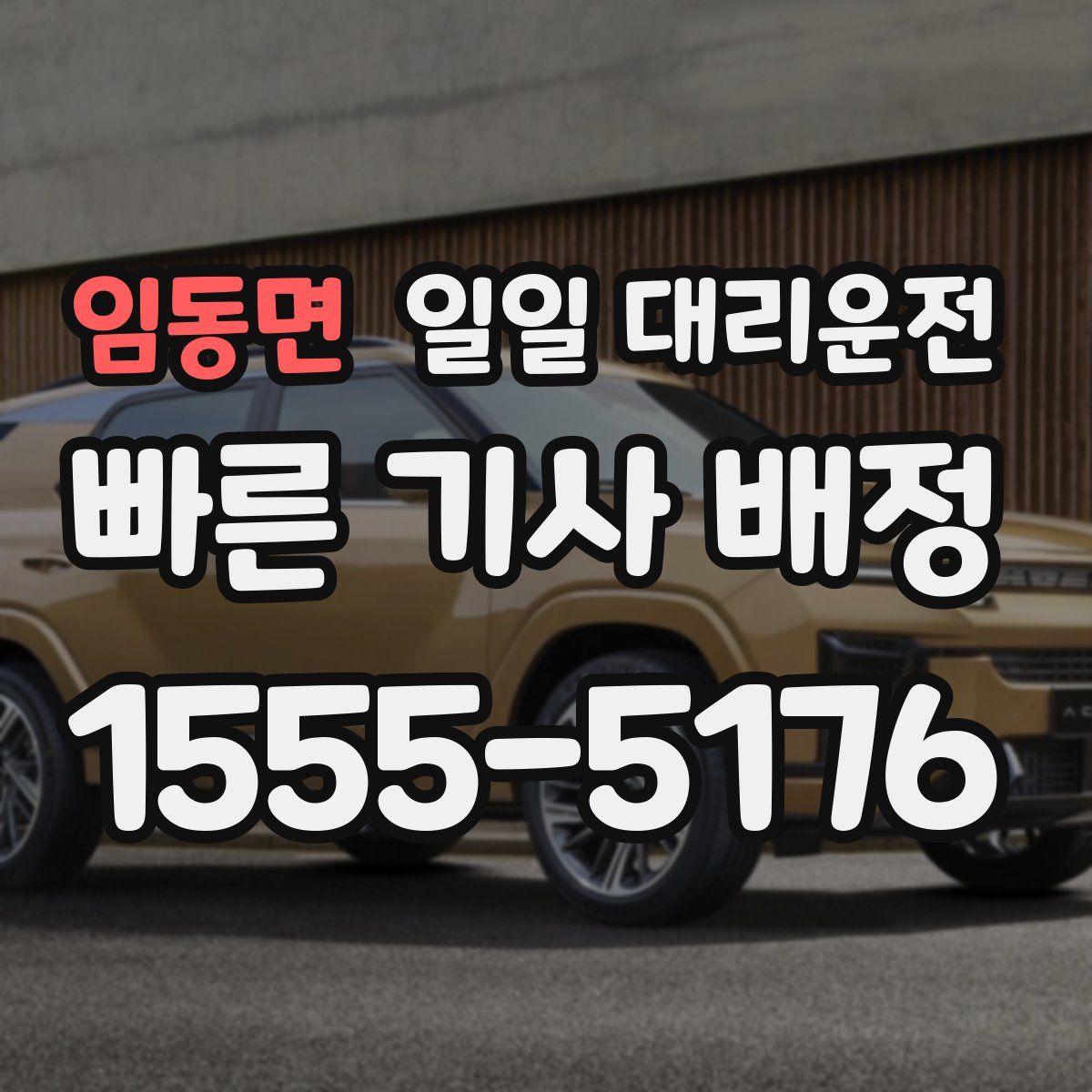 임동면 일일 대리운전