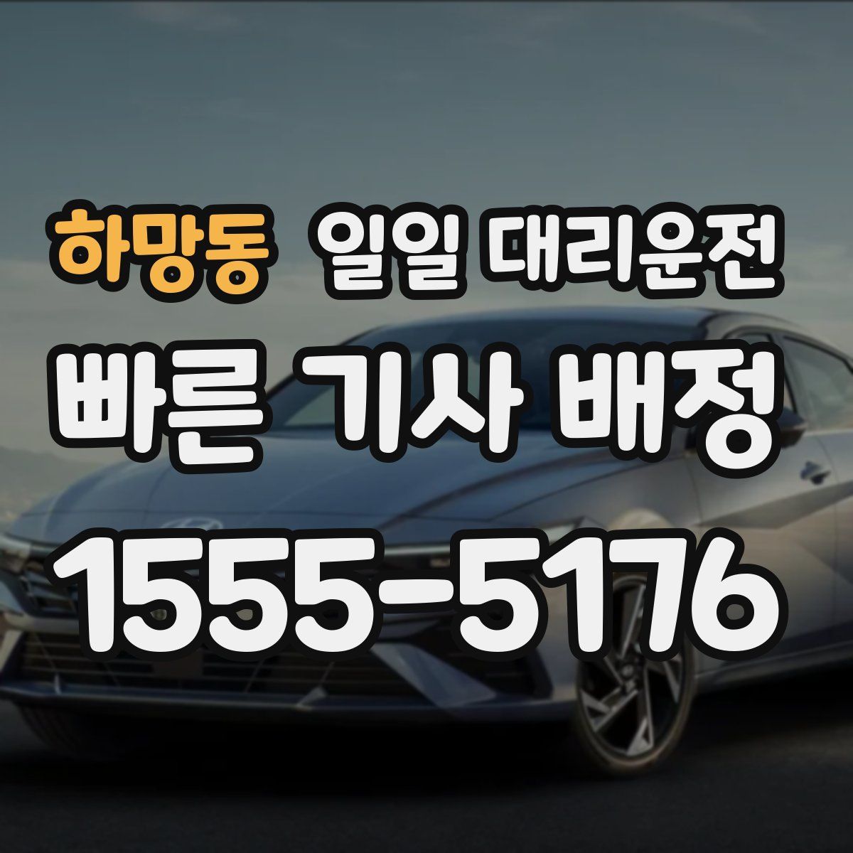 하망동 일일 대리운전
