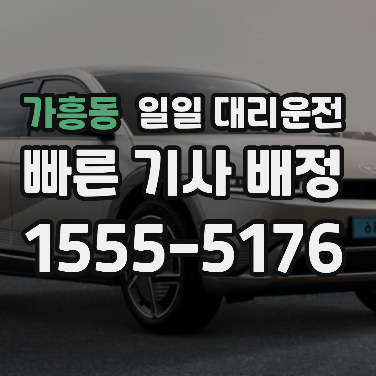 가흥동 일일 대리운전