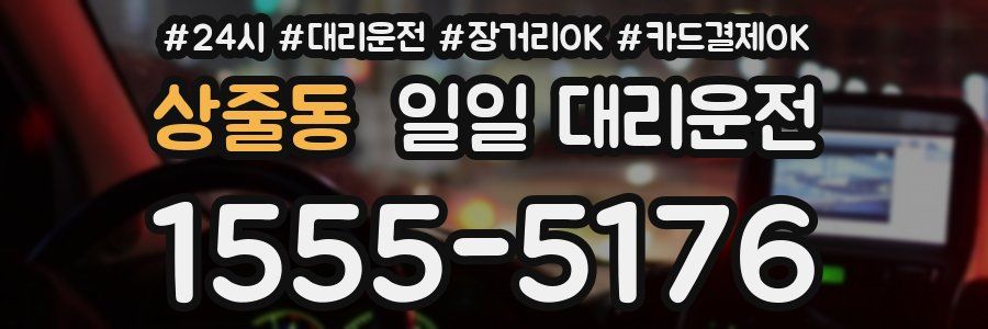 상줄동 일일 대리운전