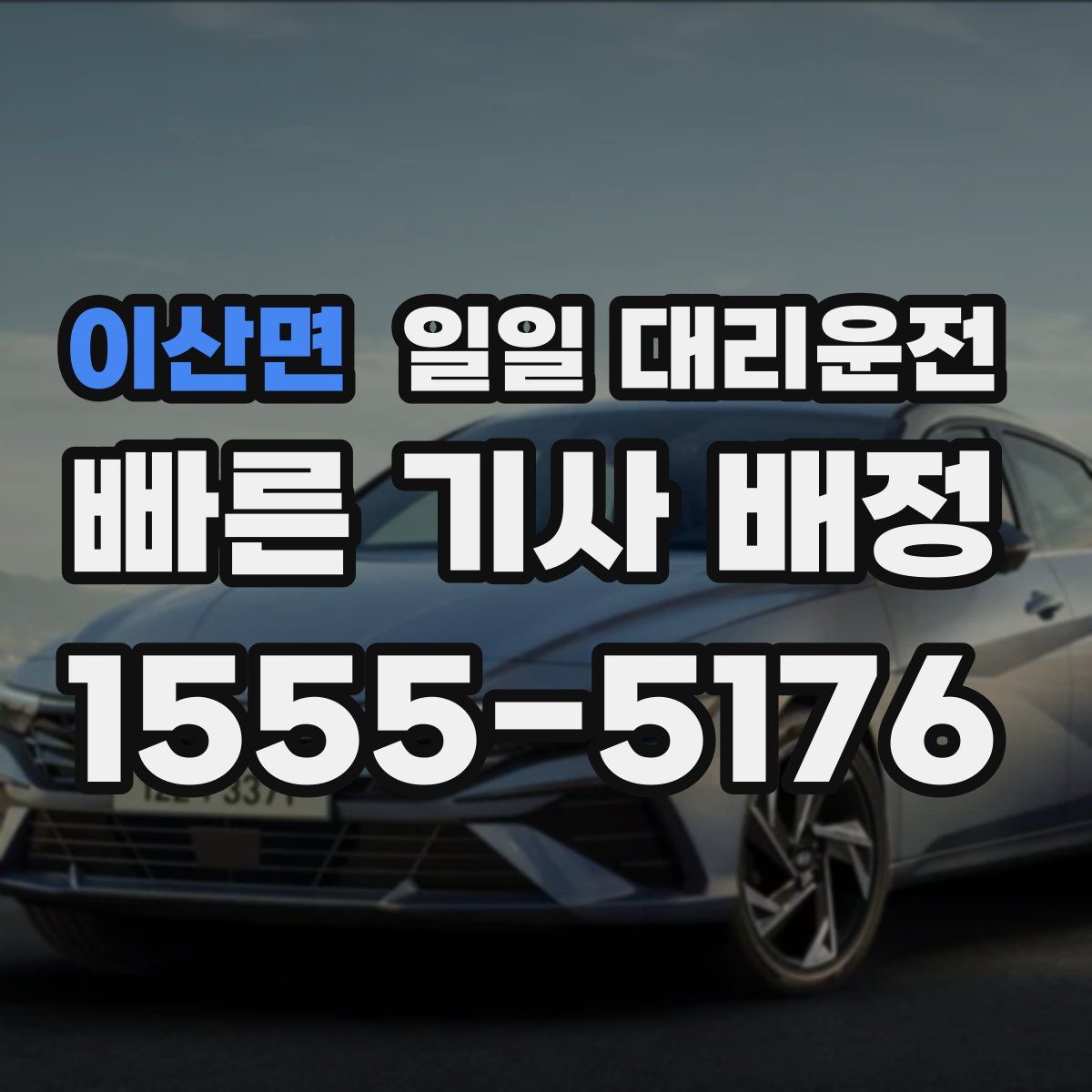 이산면 일일 대리운전