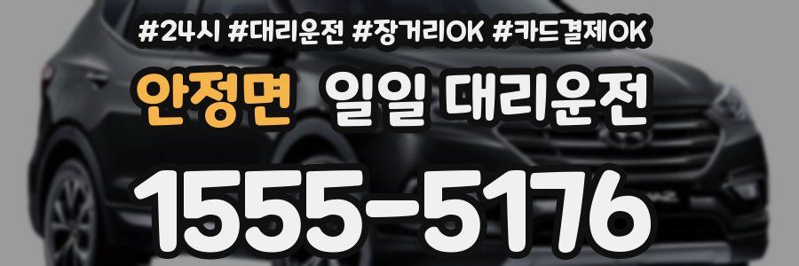 안정면 일일 대리운전