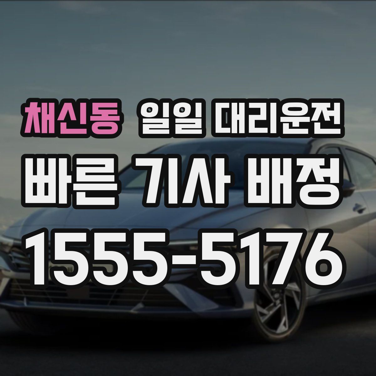 채신동 일일 대리운전
