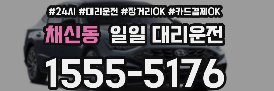 채신동 일일 대리운전