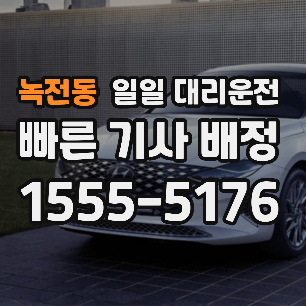 녹전동 일일 대리운전