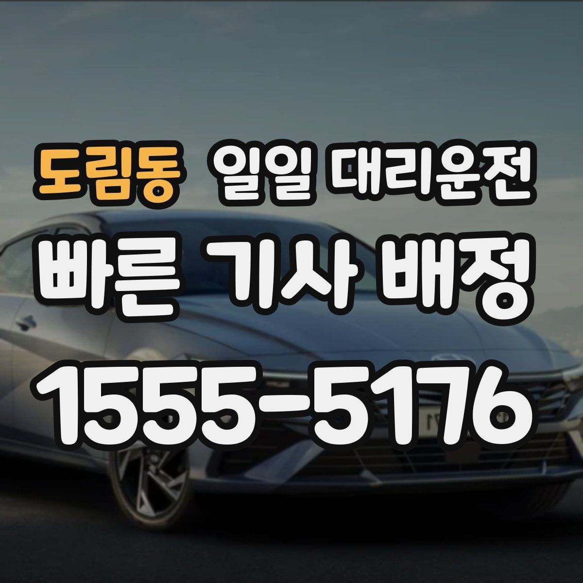 도림동 일일 대리운전