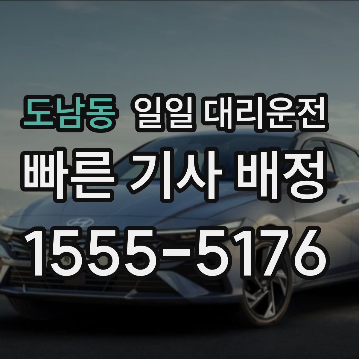 도남동 일일 대리운전