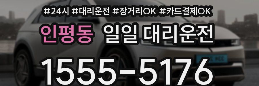 인평동 일일 대리운전