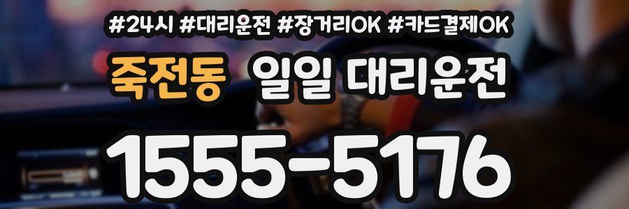 죽전동 일일 대리운전