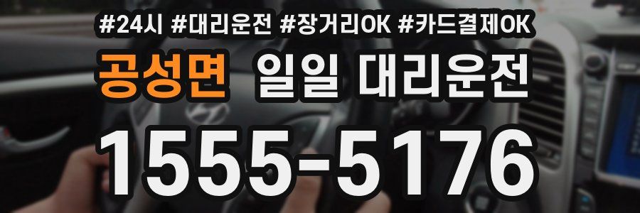 공성면 일일 대리운전