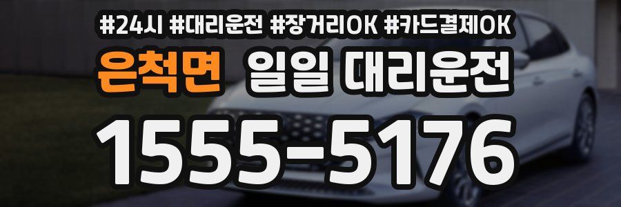 은척면 일일 대리운전