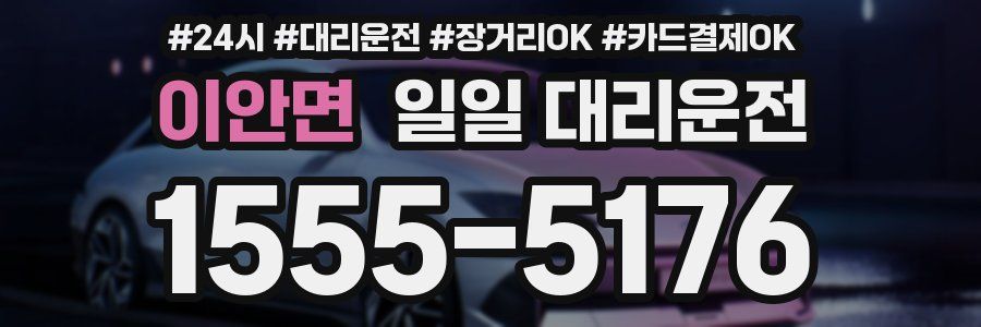 이안면 일일 대리운전