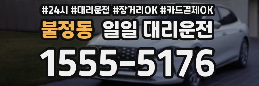 불정동 일일 대리운전