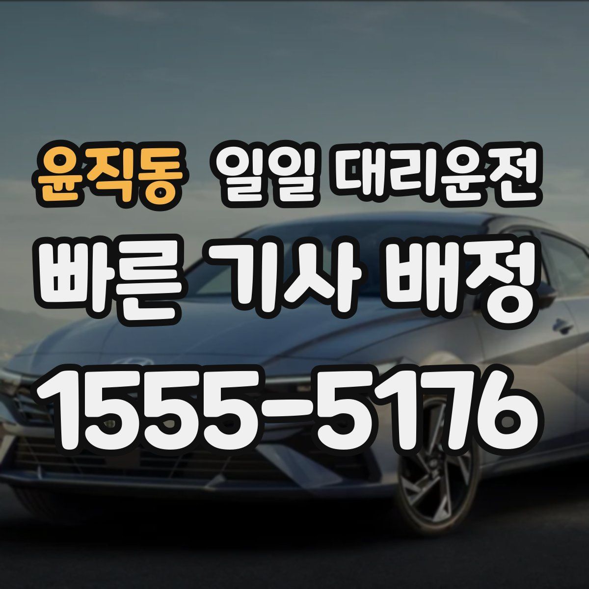 윤직동 일일 대리운전
