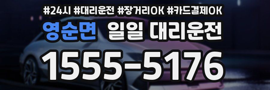 영순면 일일 대리운전