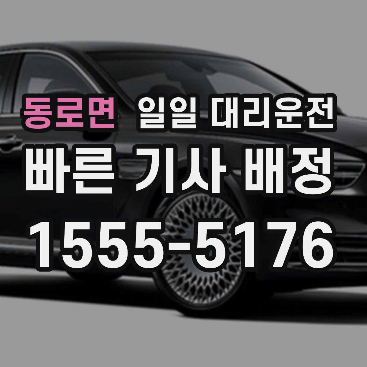 동로면 일일 대리운전