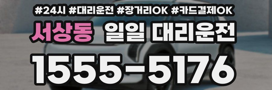 서상동 일일 대리운전