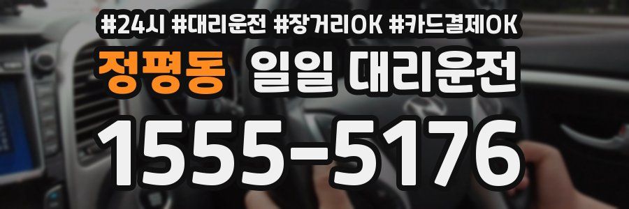 정평동 일일 대리운전