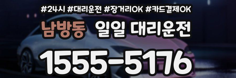 남방동 일일 대리운전