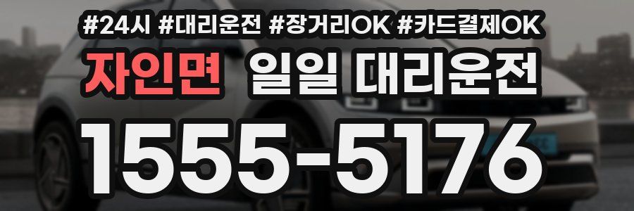 자인면 일일 대리운전