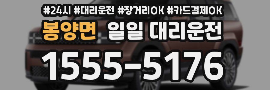 봉양면 일일 대리운전