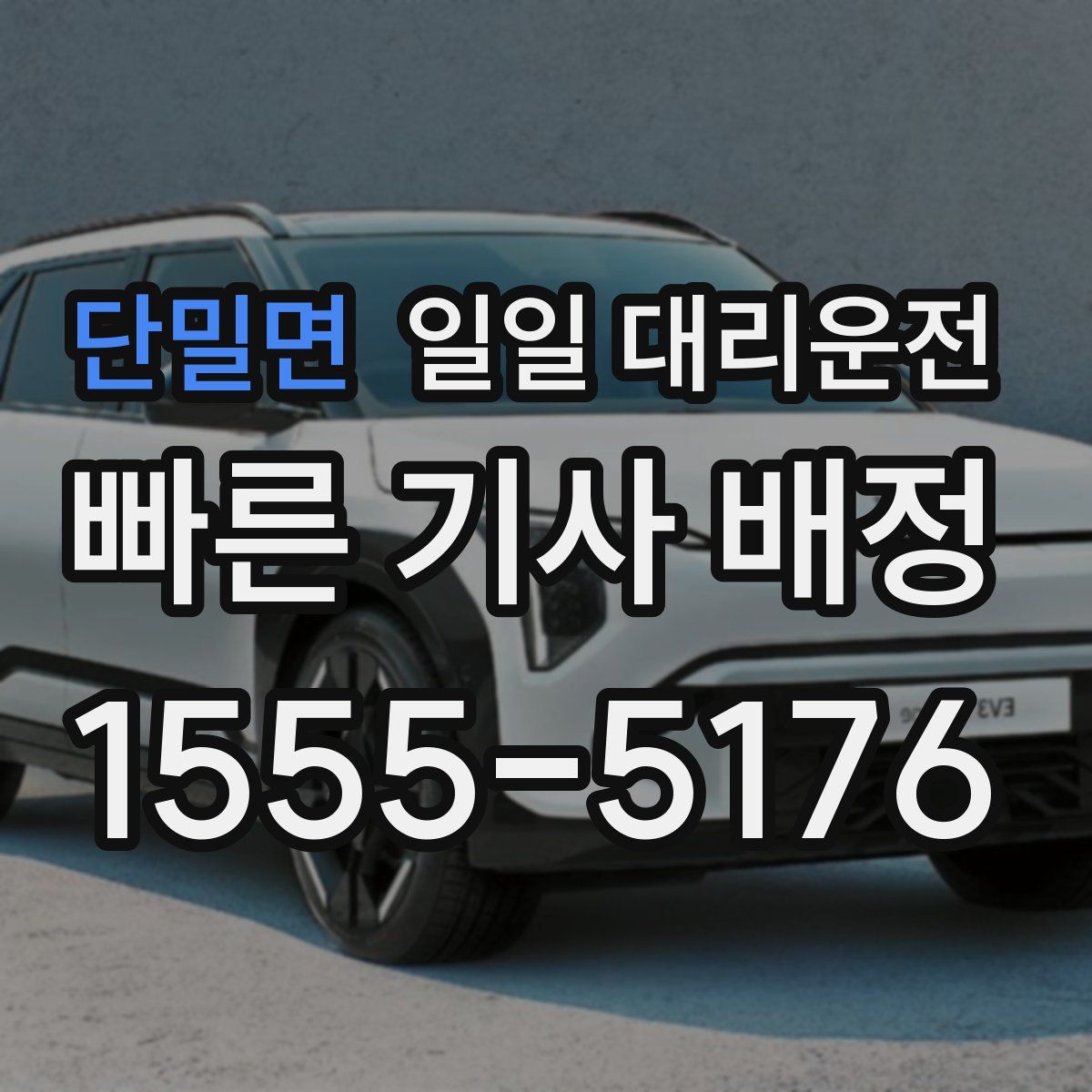 단밀면 일일 대리운전