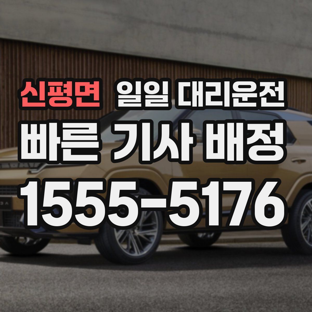 신평면 일일 대리운전