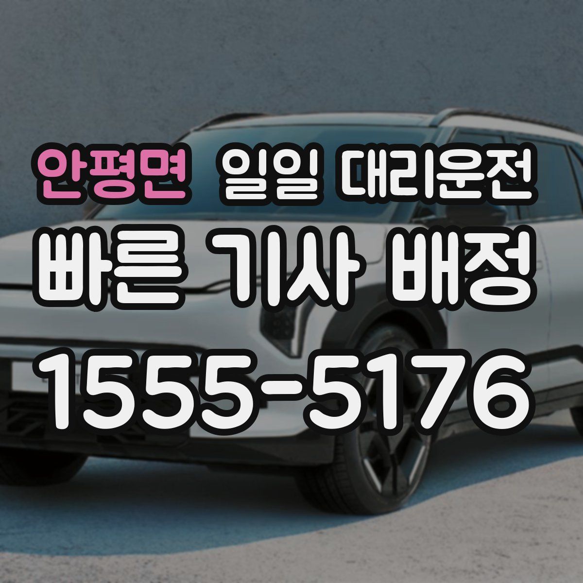 안평면 일일 대리운전