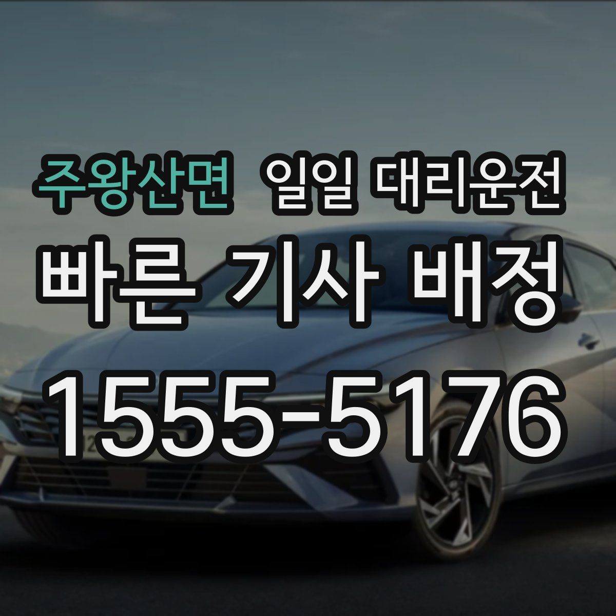 주왕산면 일일 대리운전