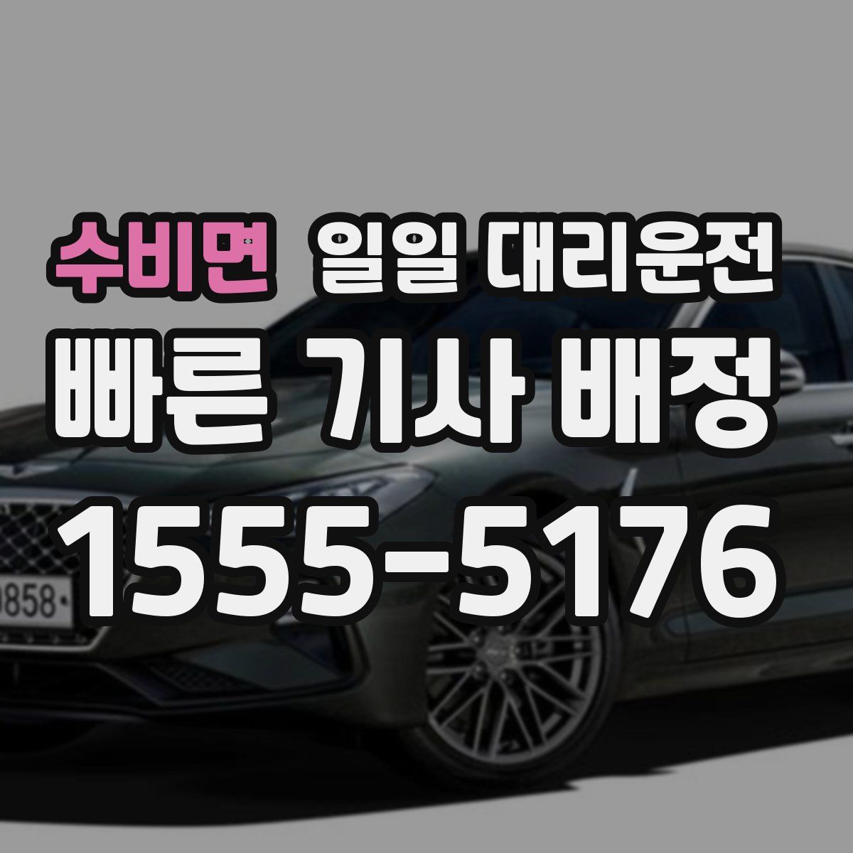수비면 일일 대리운전