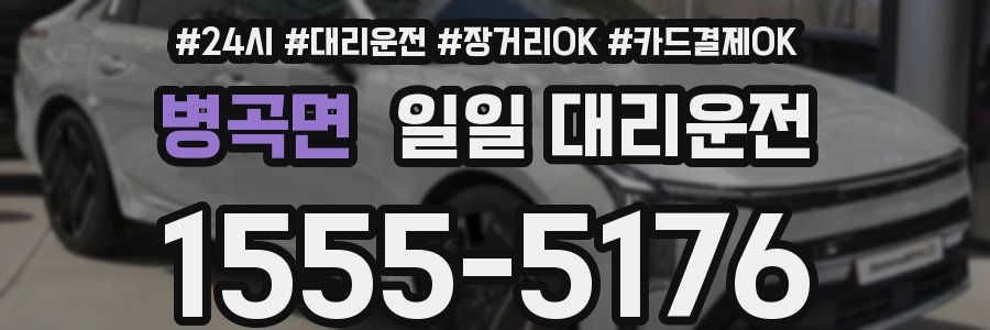병곡면 일일 대리운전