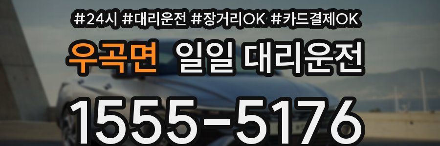 우곡면 일일 대리운전