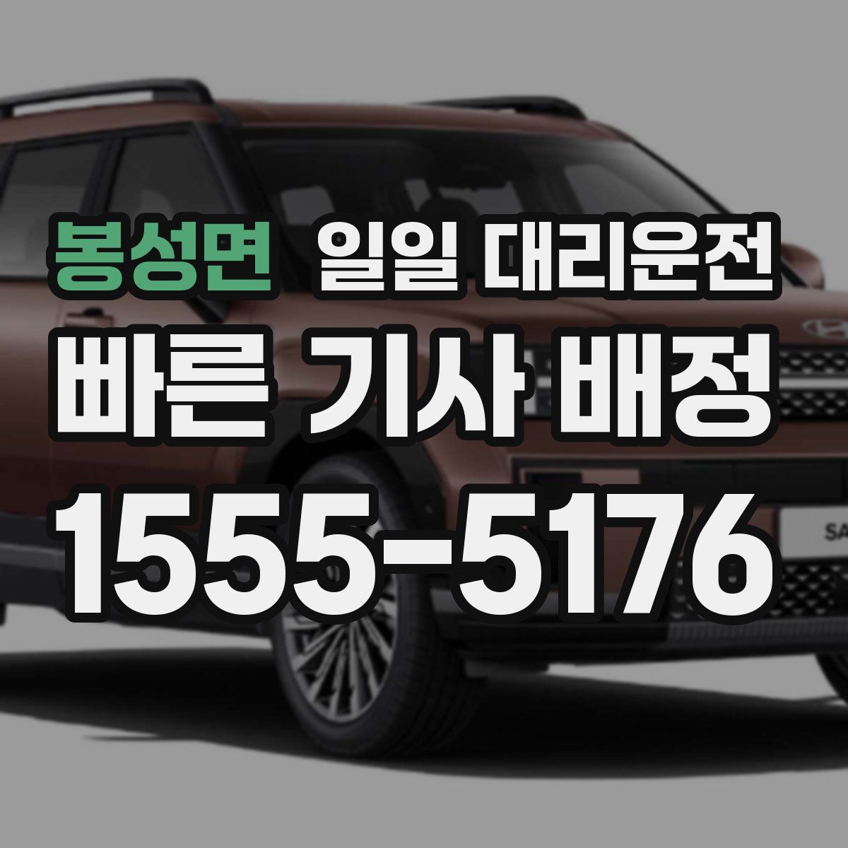 봉성면 일일 대리운전