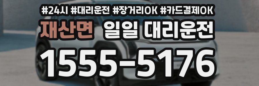 재산면 일일 대리운전