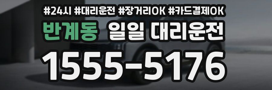 반계동 일일 대리운전
