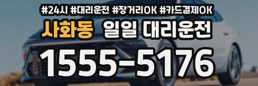 사화동 일일 대리운전