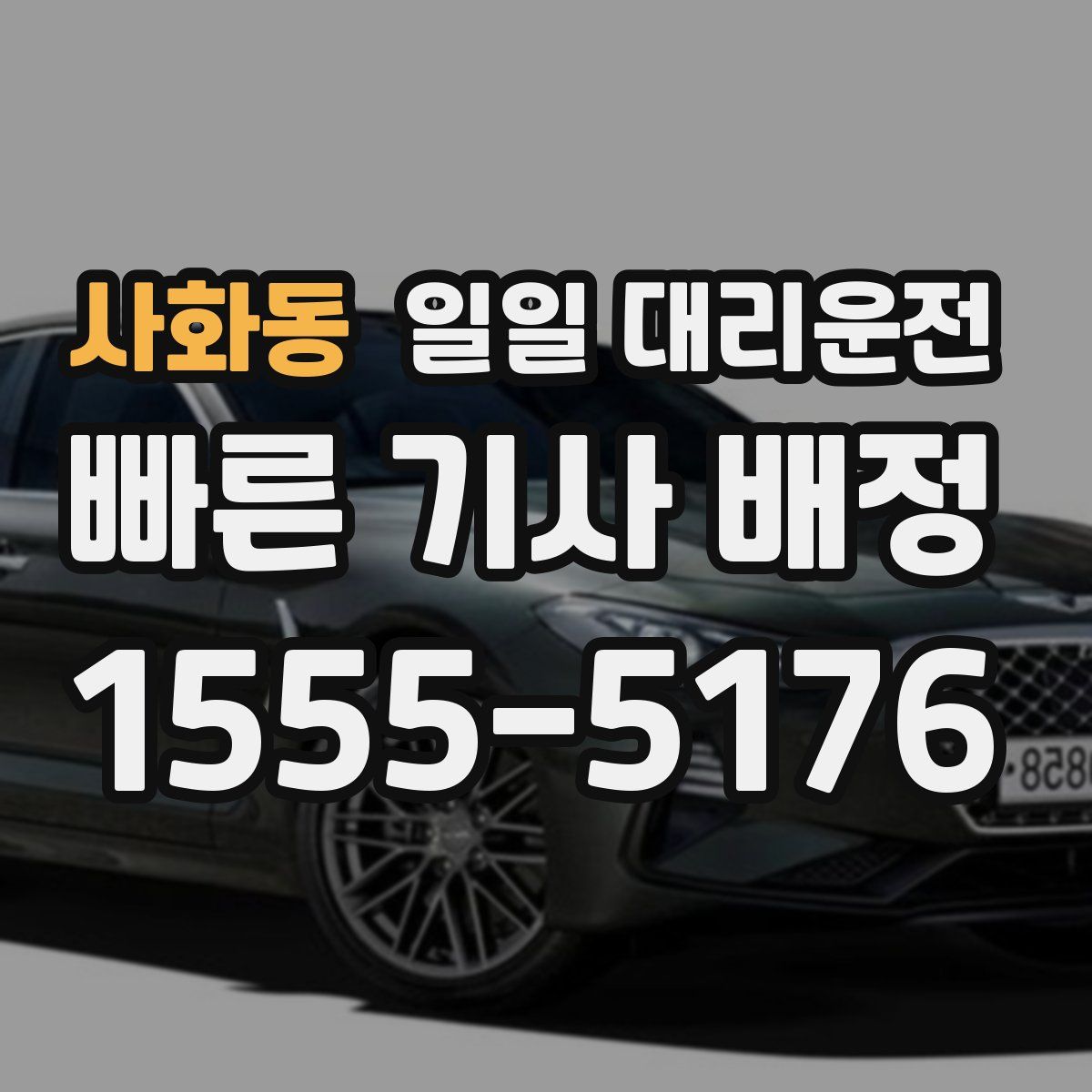 사화동 일일 대리운전