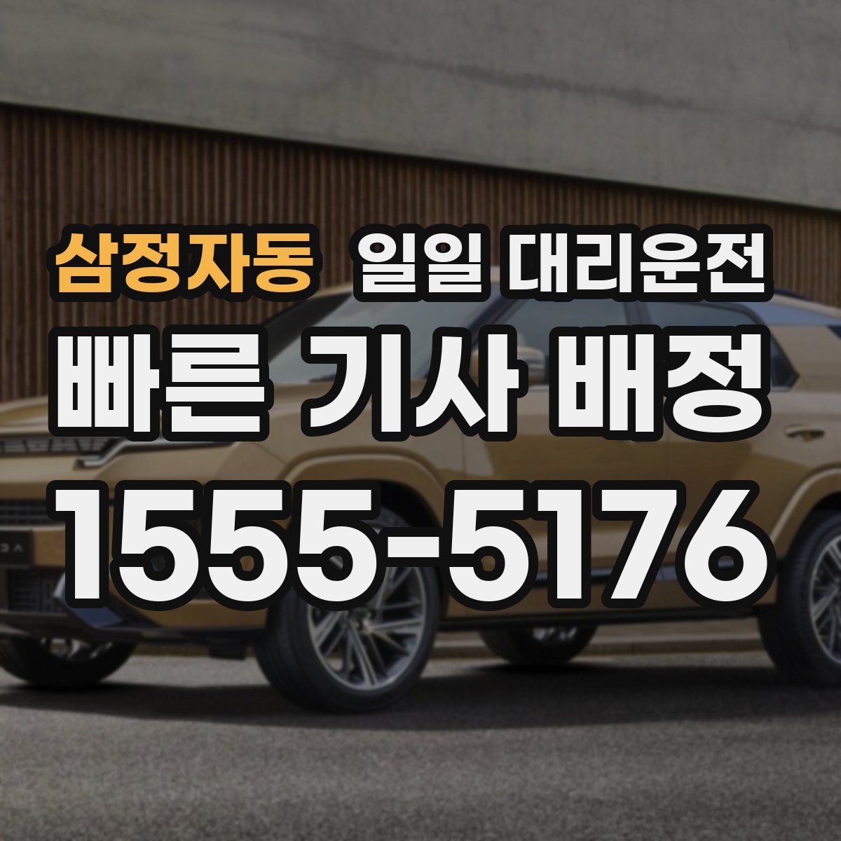 삼정자동 일일 대리운전