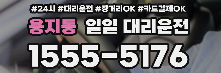 용지동 일일 대리운전