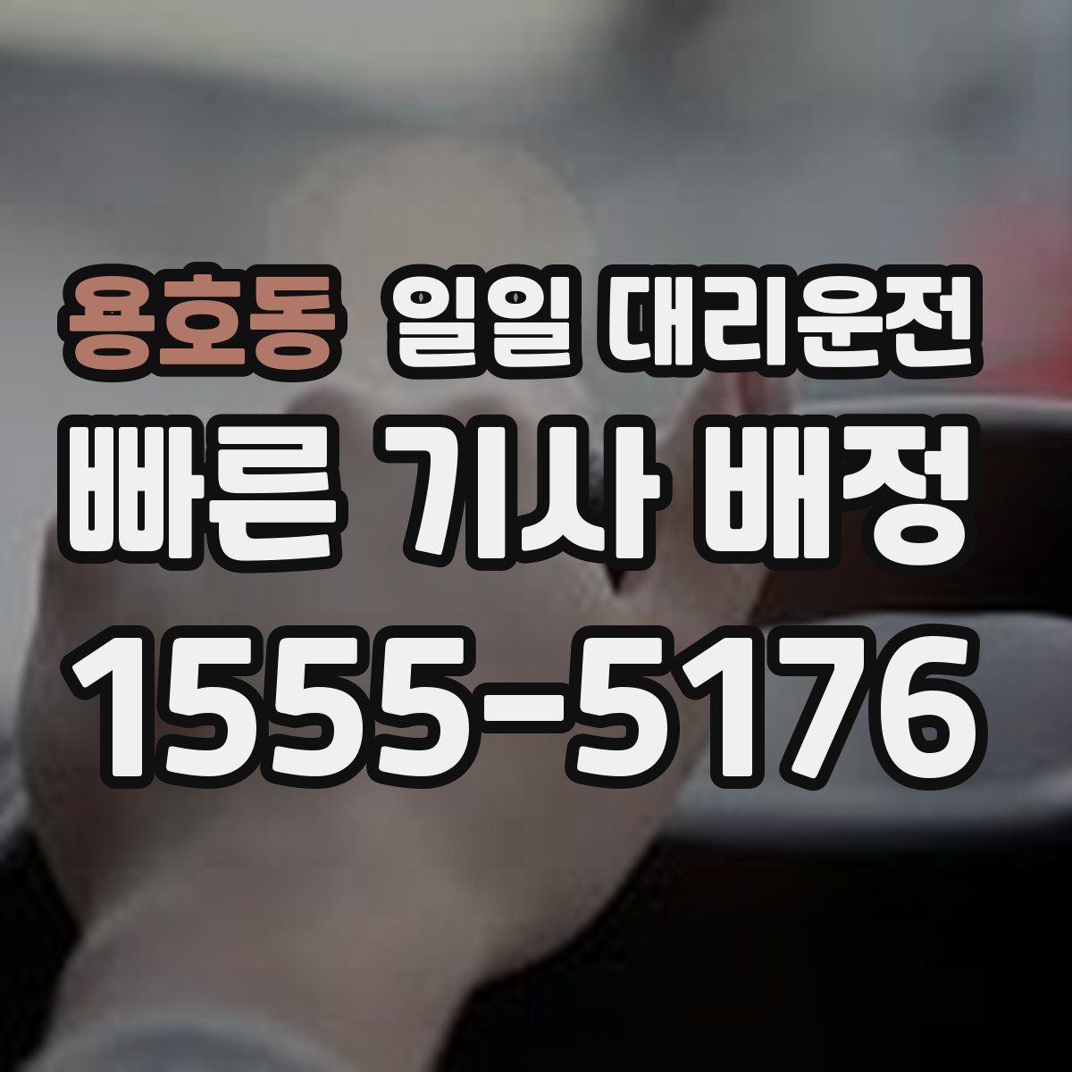 용호동 일일 대리운전
