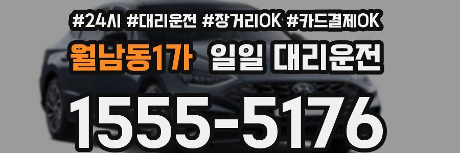 월남동1가 일일 대리운전