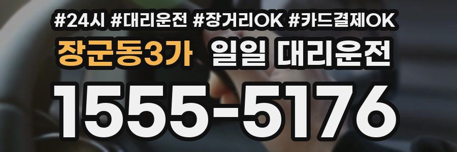 장군동3가 일일 대리운전